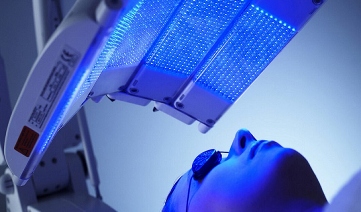 Czy terapia światłem za pomocą lampy wysusza skórę?